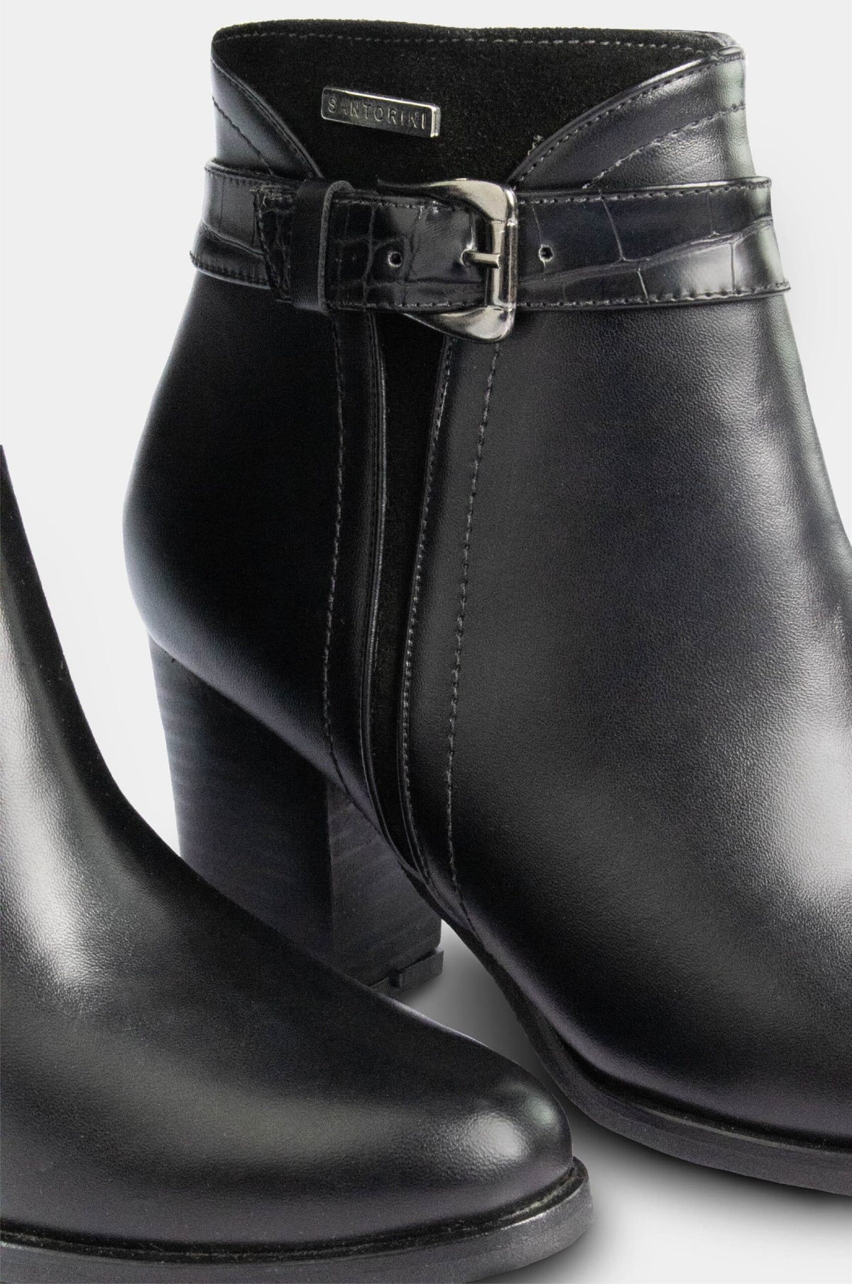 BOTINES PARA MUJER MARTINA NEGRO SANTORINI - vista 3