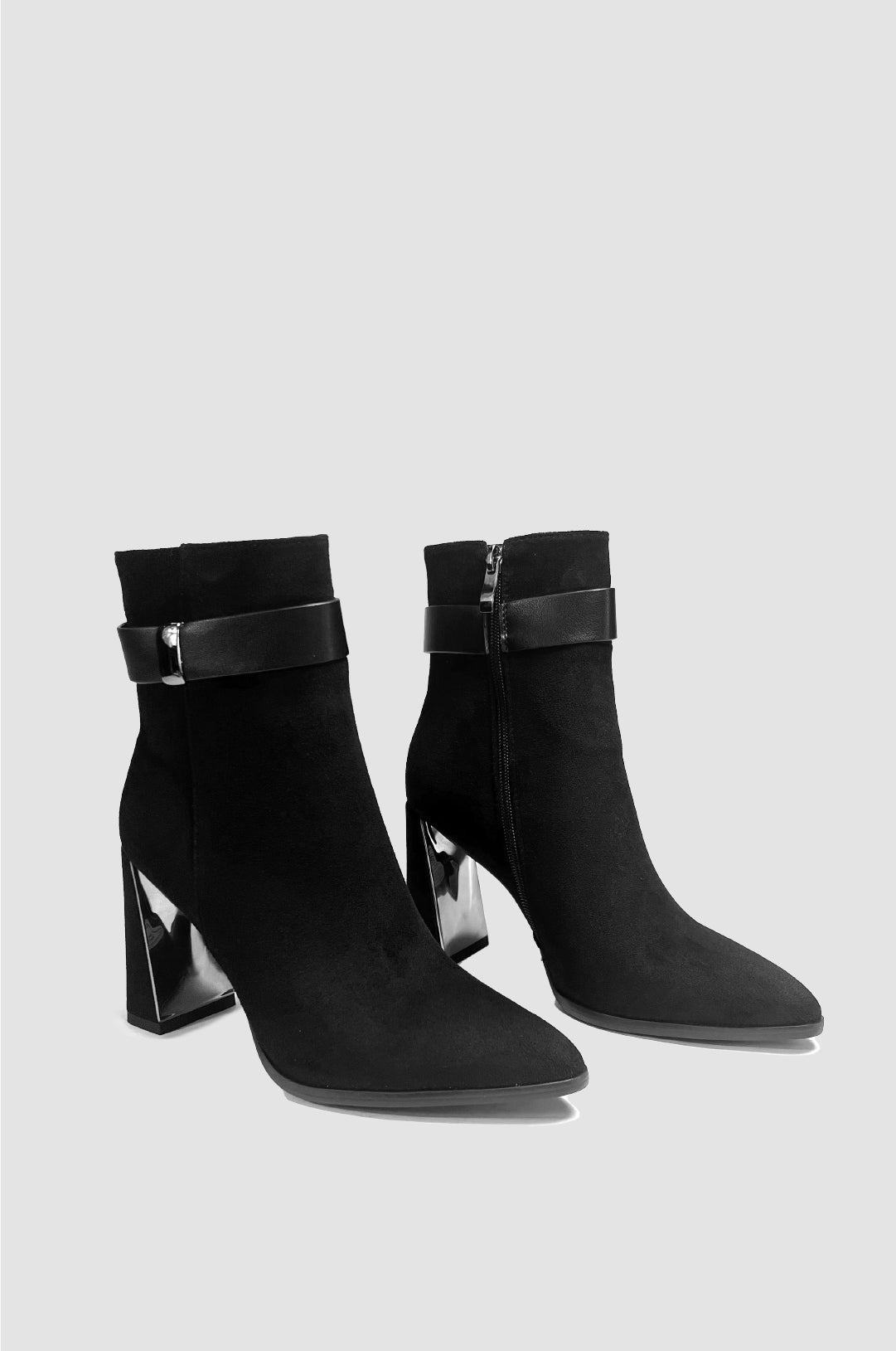 BOTINES PARA MUJER MURA NEGRO SANTORINI - vista 2