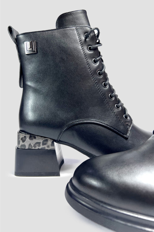 BOTINES PARA MUJER NERA NEGRO SANTORINI - vista 3