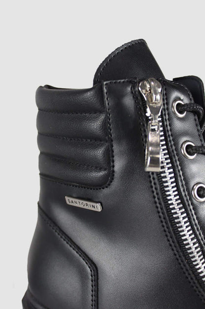 BOTINES PARA MUJER NOAH NEGRO SANTORINI - vista 4