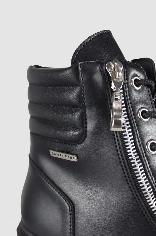 BOTINES PARA MUJER NOAH NEGRO SANTORINI - vista 4