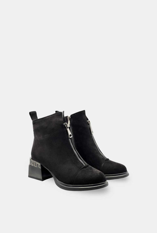 BOTINES PARA MUJER OPALINE NEGRO SANTORINI - vista 2