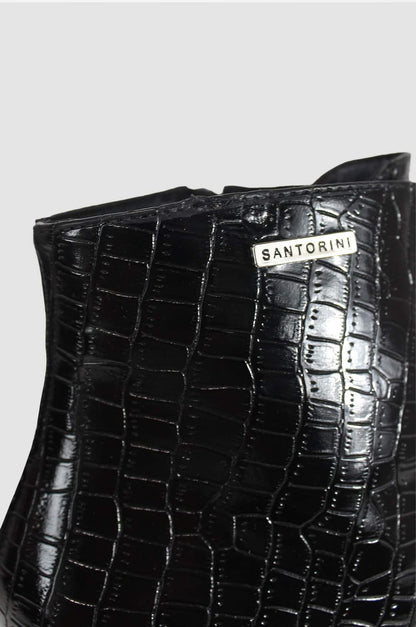 BOTINES PARA MUJER PANAL NEGRO SANTORINI - vista 4