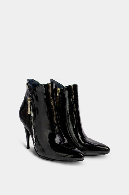 BOTINES PARA MUJER REALEZA NEGRO SANTORINI - vista 45 grados