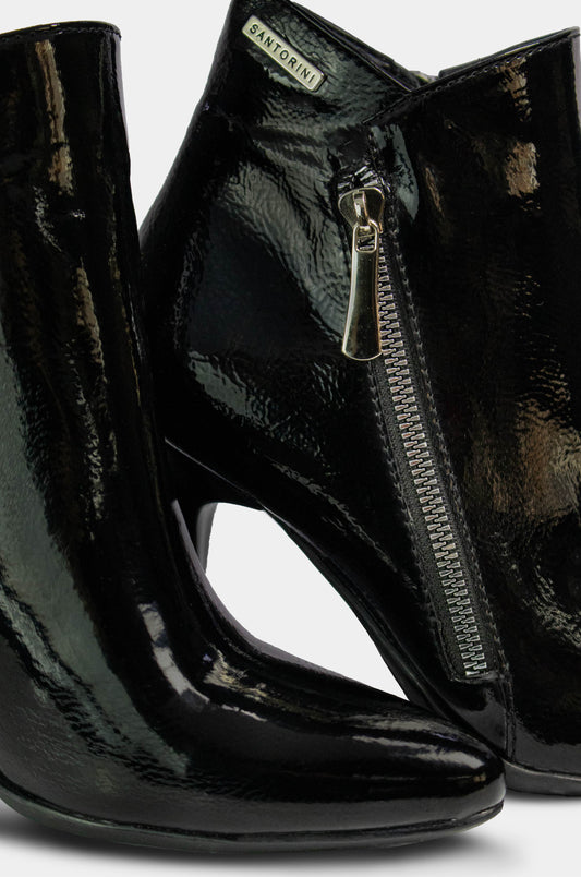BOTINES PARA MUJER REALEZA NEGRO SANTORINI - detalle