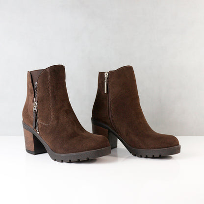 BOTINES PARA MUJER SHELBY CAFE SANTORINI - vista 3