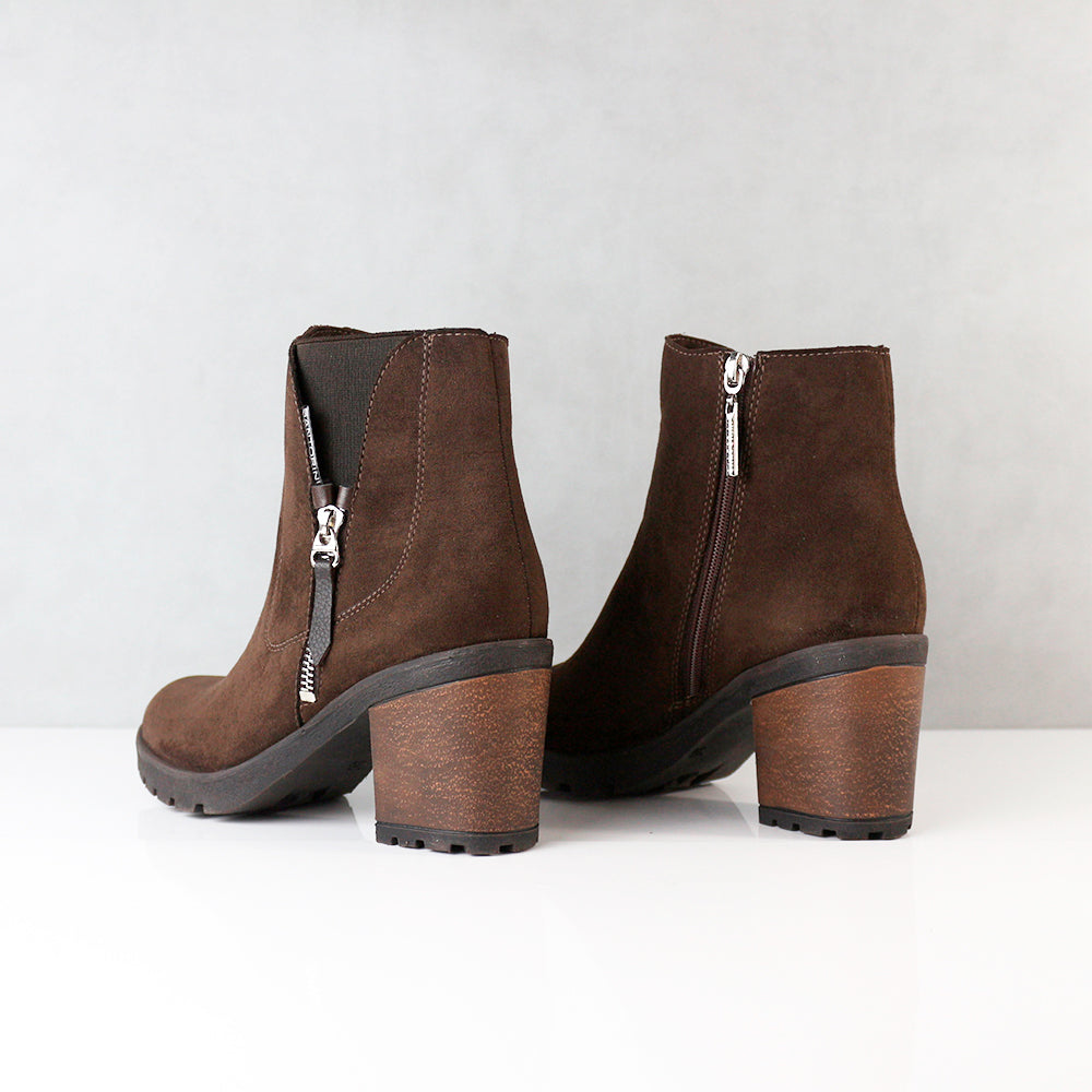 BOTINES PARA MUJER SHELBY CAFE SANTORINI - vista 4