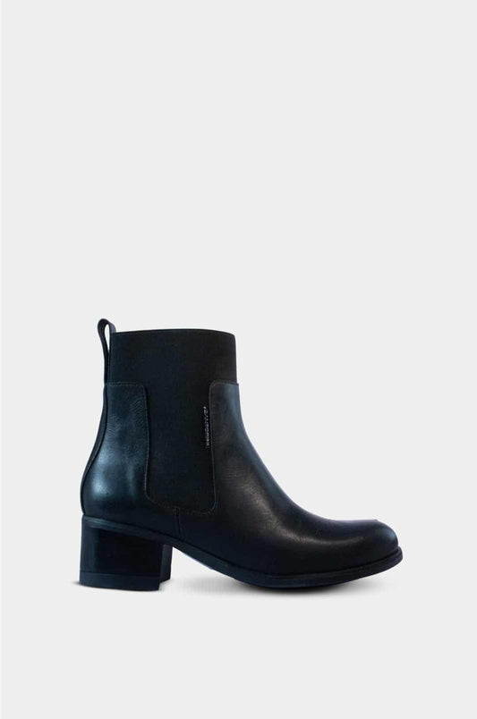 BOTINES PARA MUJER SORALI CUERO NEGRO SANTORINI - vista principal