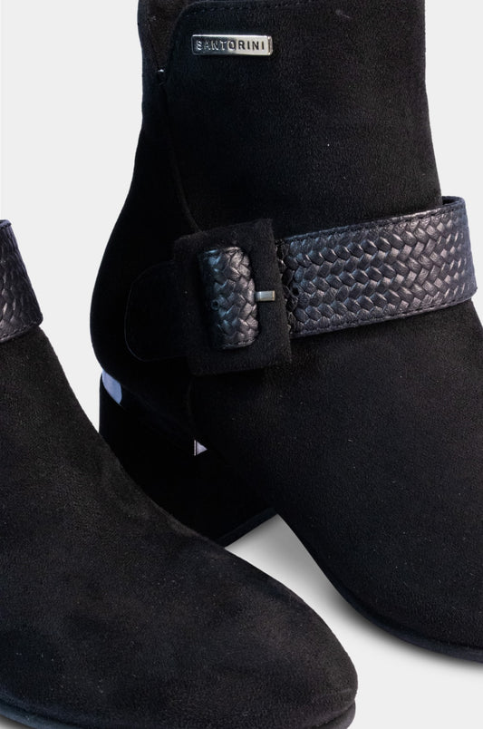 BOTINES PARA MUJER SUTIL NEGRO SANTORINI - vista 3