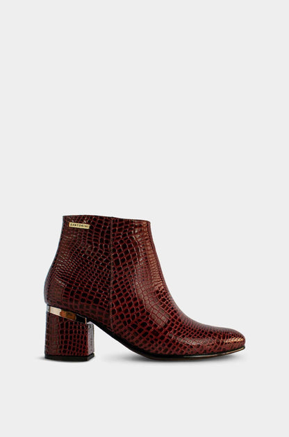 BOTINES PARA MUJER THAIANA VINOTINTO SANTORINI - vista lateral