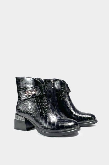 BOTINES PARA MUJER VENTO NEGRO SANTORINI - vista 2