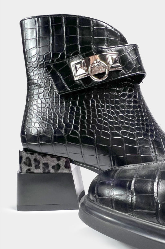 BOTINES PARA MUJER VENTO NEGRO SANTORINI - vista 3