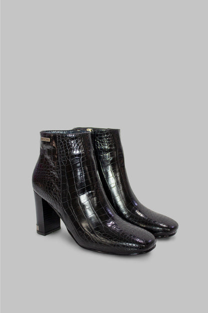 BOTINES PARA MUJER VERNIA NEGRO SANTORINI - vista 2
