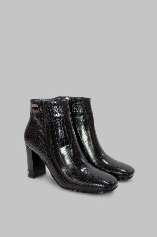 BOTINES PARA MUJER VERNIA NEGRO SANTORINI - vista 2
