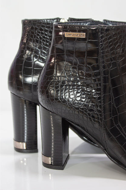 BOTINES PARA MUJER VERNIA NEGRO SANTORINI - vista 3
