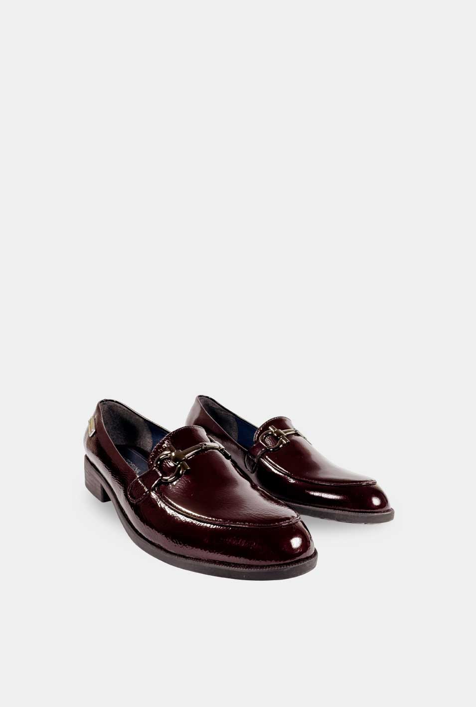 MOCASINES PARA MUJER DEMI2 VINOTINTO SANTORINI - vista 2