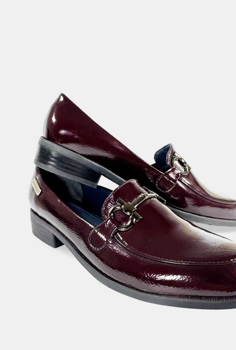 MOCASINES PARA MUJER DEMI2 VINOTINTO SANTORINI - vista 3