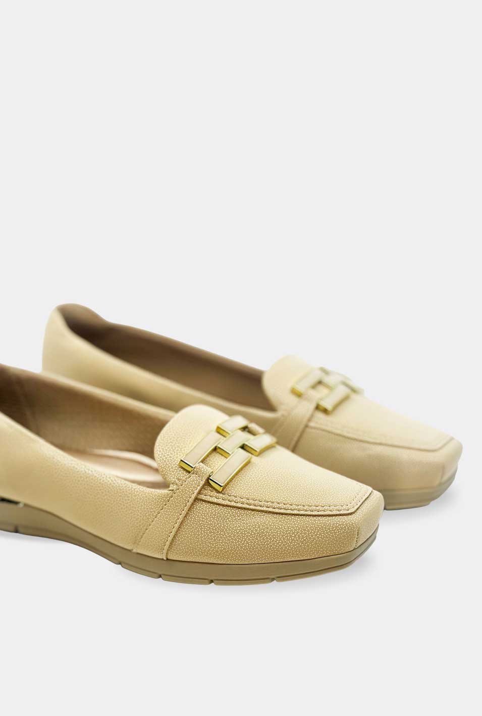 MOCASINES PARA MUJER LEONORA BEIGE PICCADILLY - vista 3