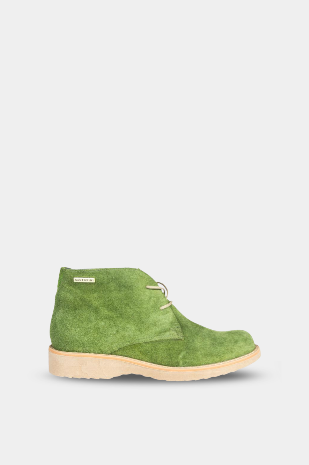 BOTINES PARA MUJER FRANCESA CUERO VERDE