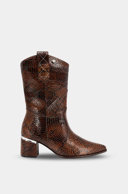 BOTAS PARA MUJER VALKIRIA CUERO CAFÉ