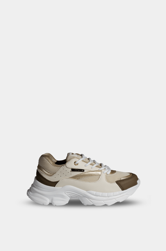 TENIS PARA MUJER ULKA BEIGE
