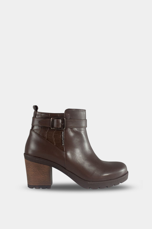 BOTINES PARA MUJER CUARZO CAFE