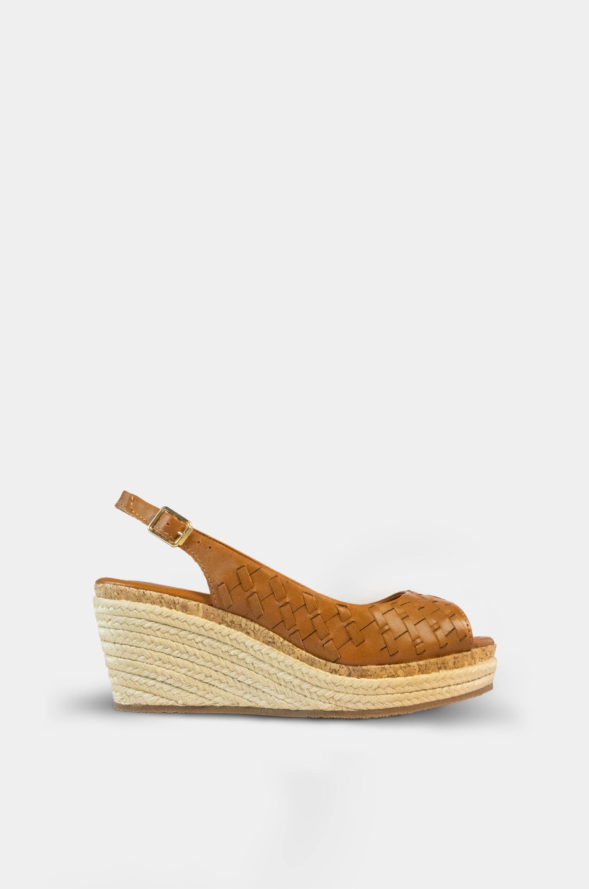 SANDALIAS PARA MUJER COMFY CUERO CANELA BOTTERO - vista principal