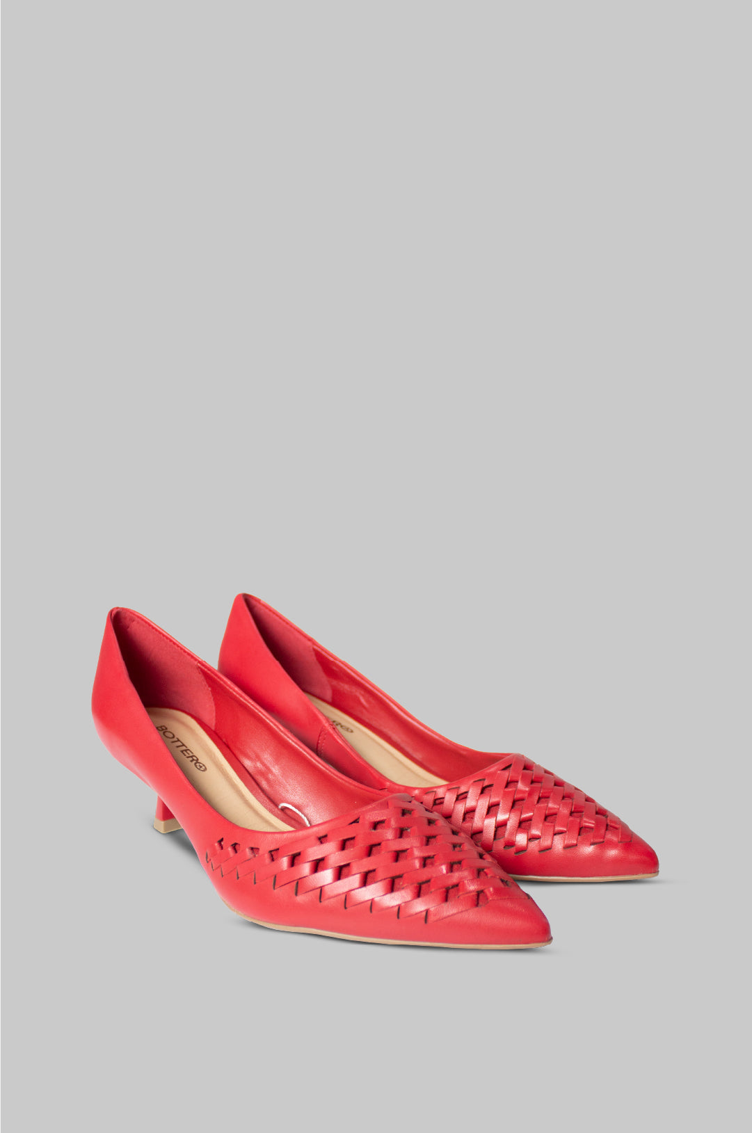 TACONES PARA MUJER CATARINA CUERO VINOTINTO BOTTERO - vista 2