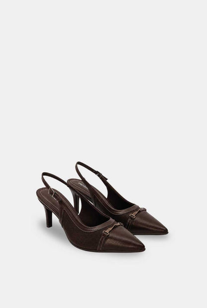 TACONES PARA MUJER EVORA CHOCOLATE PICCADILLY - vista 2