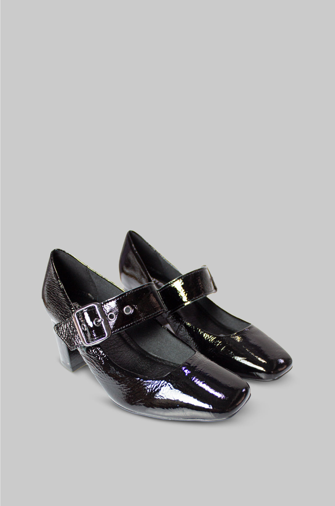 TACONES PARA MUJER GIOVANNA CUERO NEGRO BOTTERO - vista 2