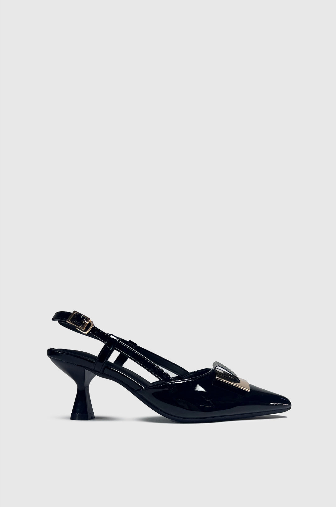 TACONES PARA MUJER IDRA NEGRO SANTORINI - vista principal