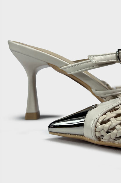 TACONES PARA MUJER KASH BEIGE SANTORINI - vista 3