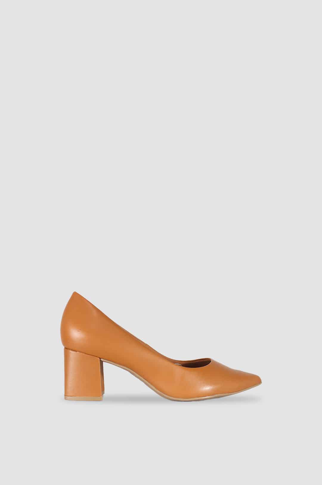 TACONES PARA MUJER LUJAN CUERO CAMEL BOTTERO - vista principal