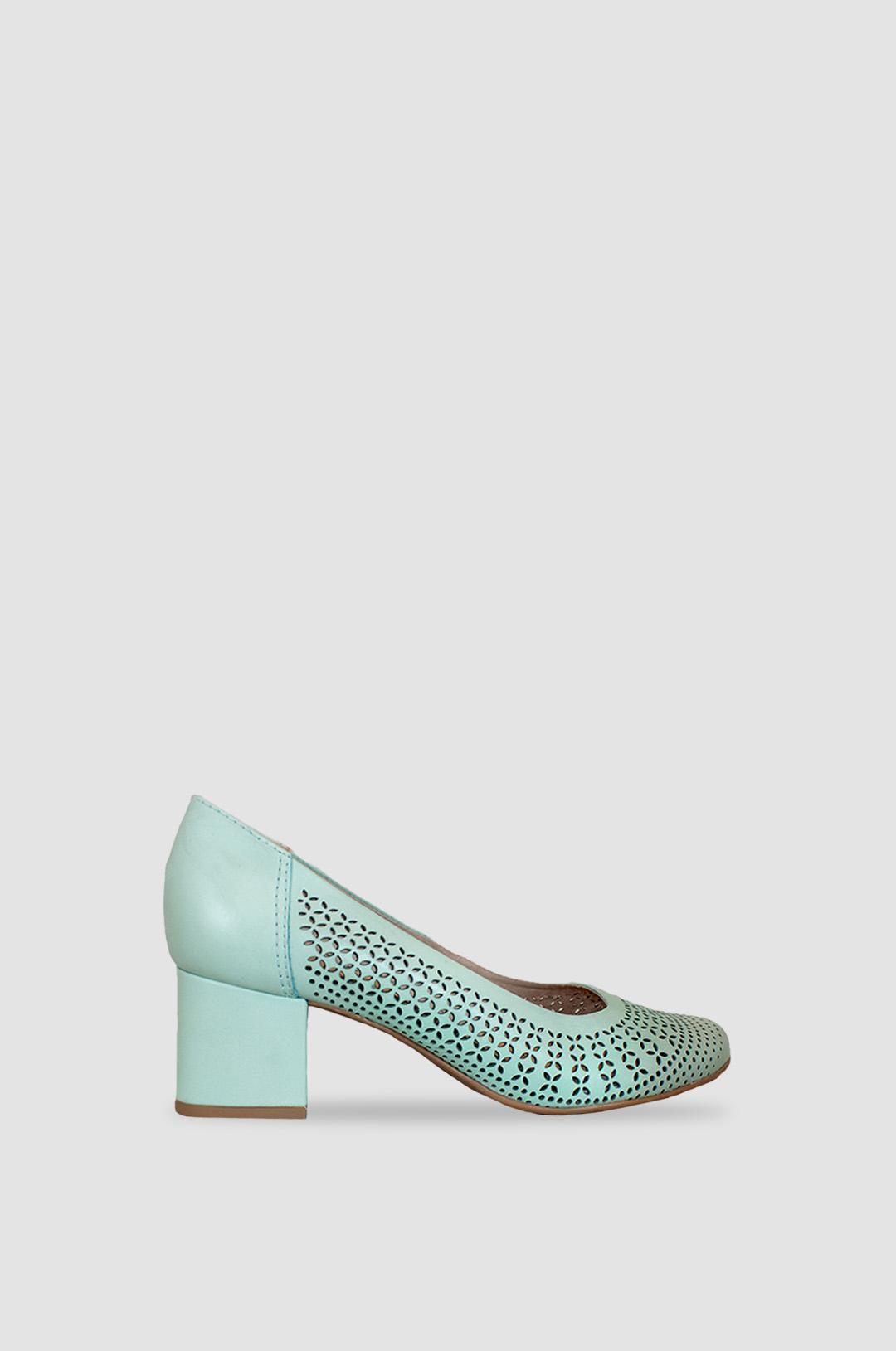 TACONES PARA MUJER ORIAN CUERO VERDE SANTORINI - vista principal