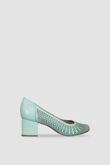 TACONES PARA MUJER ORIAN CUERO VERDE SANTORINI - vista principal