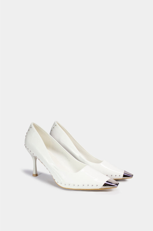TACONES PARA MUJER VERTICAL BLANCO SANTORINI - vista 2