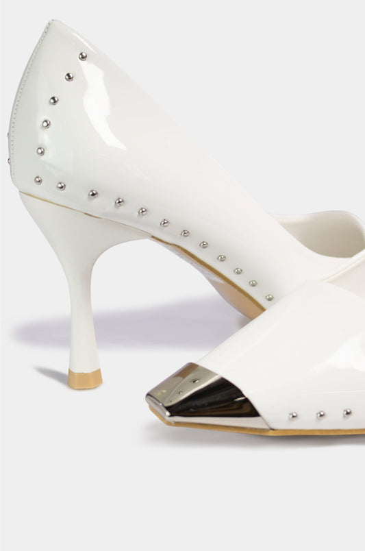 TACONES PARA MUJER VERTICAL BLANCO SANTORINI - vista 3