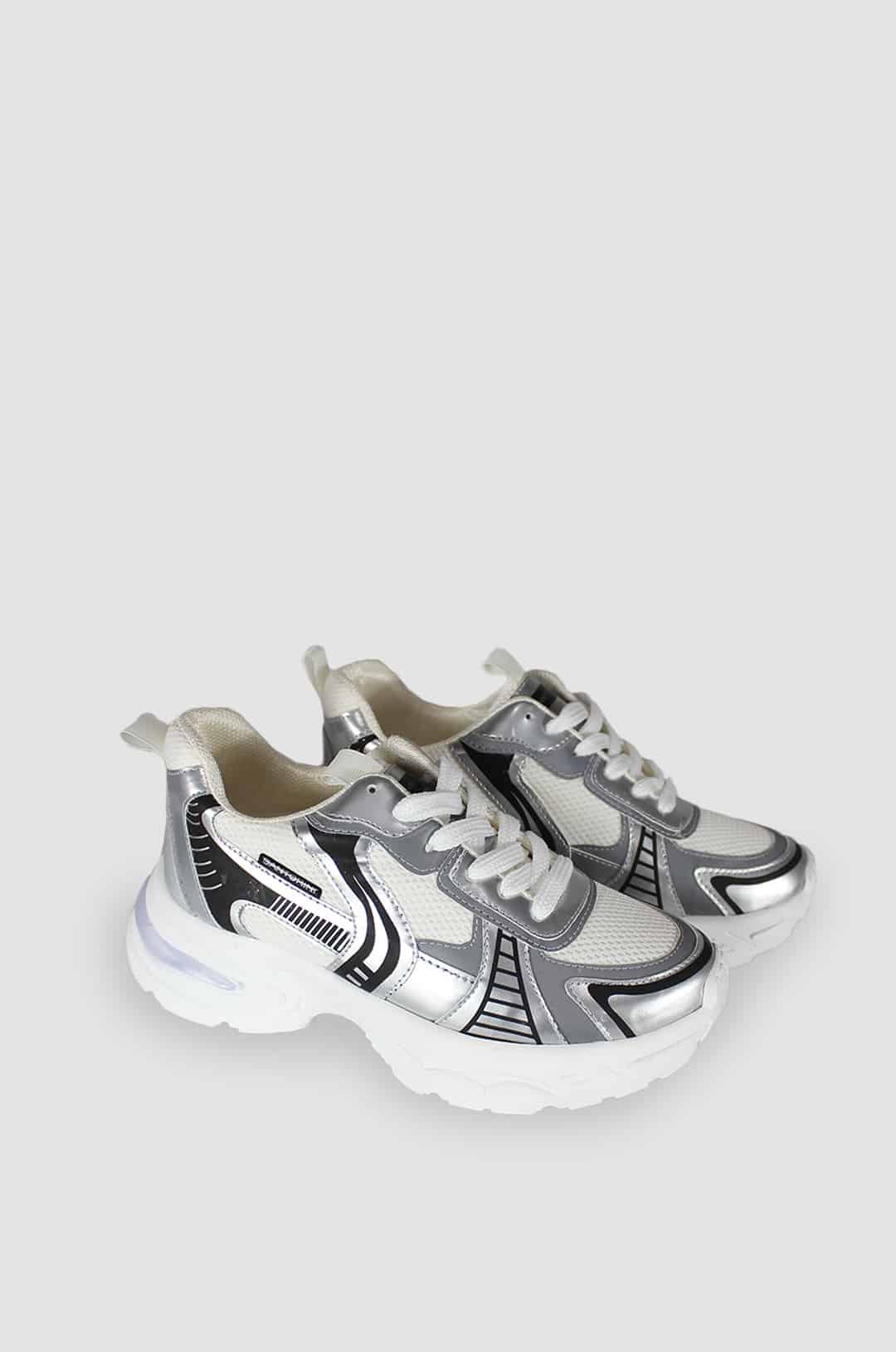 TENIS PARA MUJER ALASKA NEGRO SANTORINI - vista 2