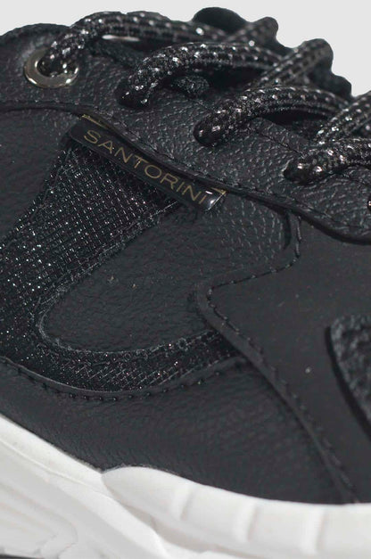 TENIS PARA MUJER DINAMO NEGRO SANTORINI - vista 2