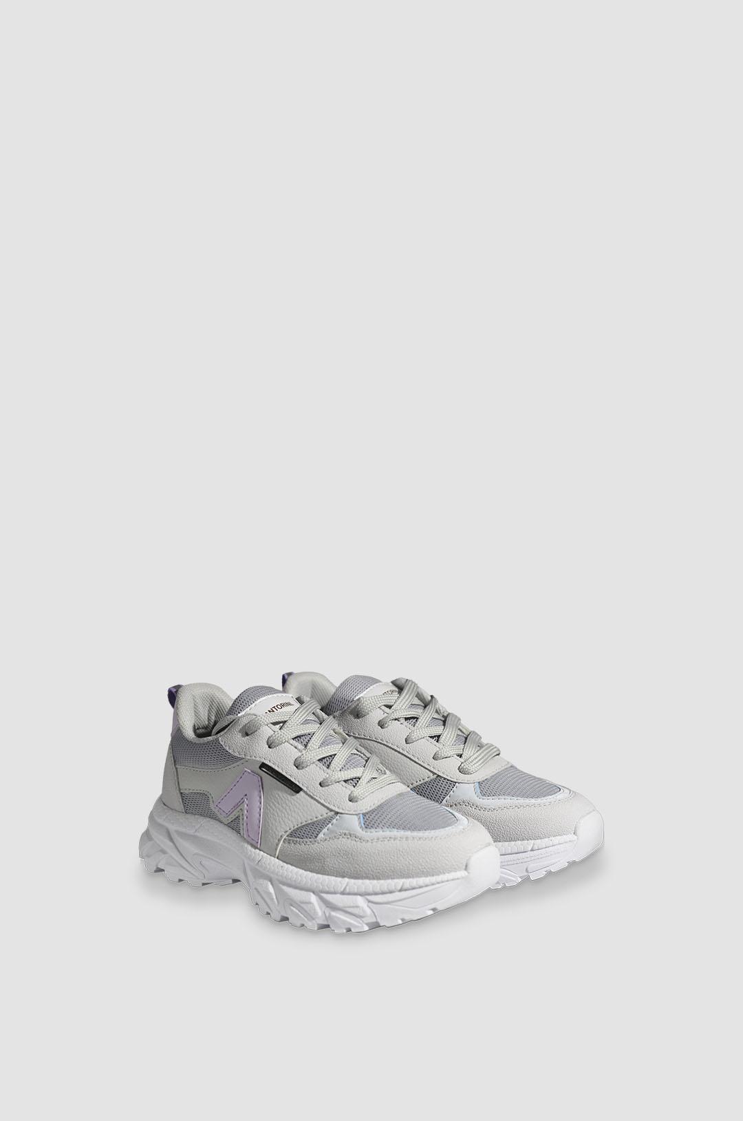TENIS PARA MUJER DIOSA GRIS SANTORINI - vista 2