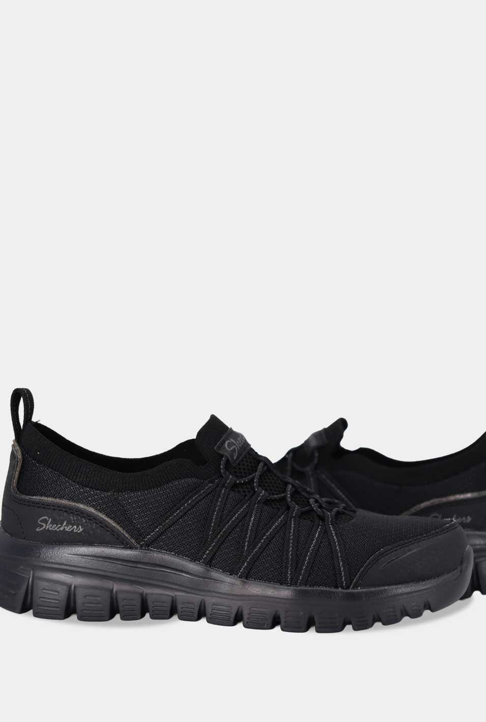 TENIS PARA MUJER ETOFFE NEGRO SKECHERS - vista 3