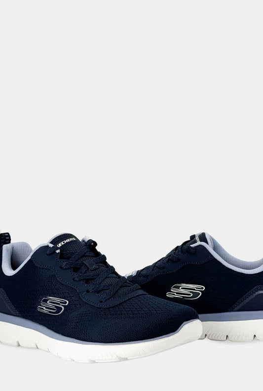TENIS PARA MUJER FILO AZUL SKECHERS - vista 3