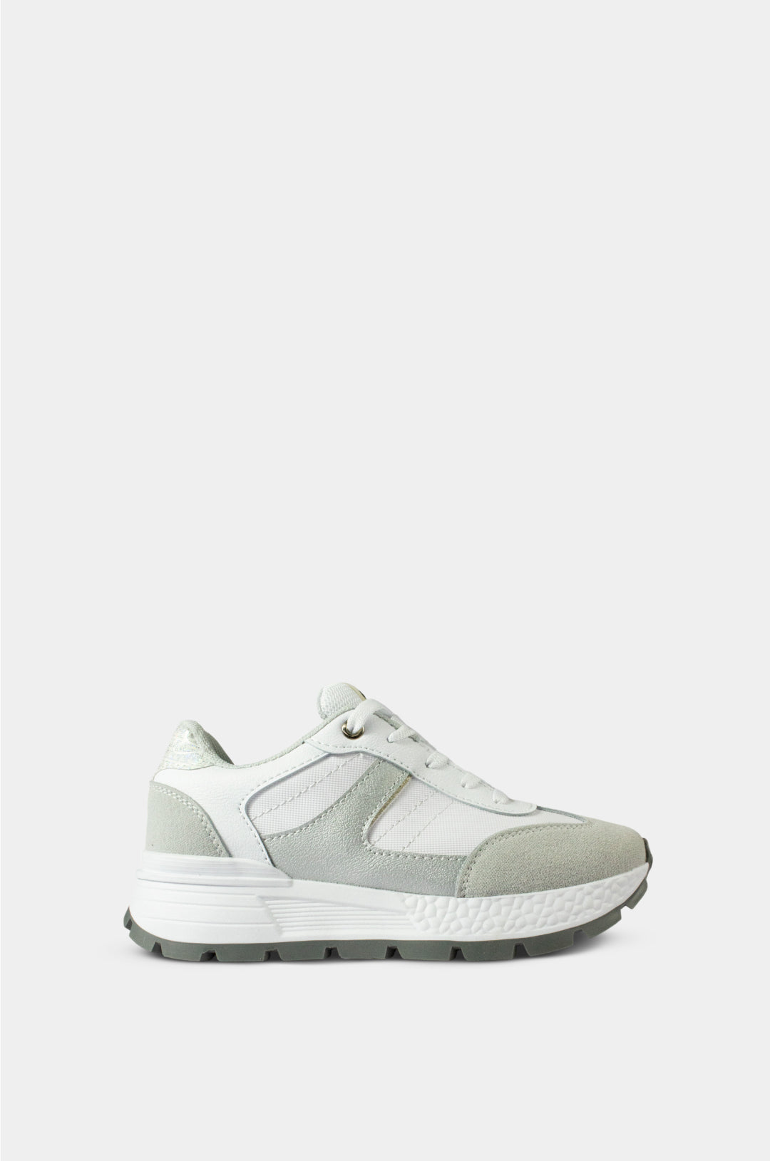 TENIS PARA MUJER GLOW GRIS SANTORINI - vista principal