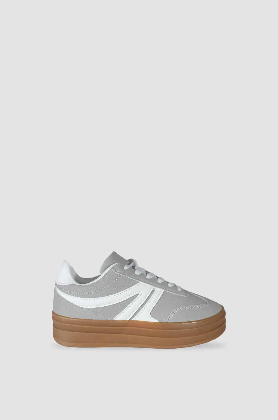 TENIS PARA MUJER MELISA GRIS SANTORINI - vista principal