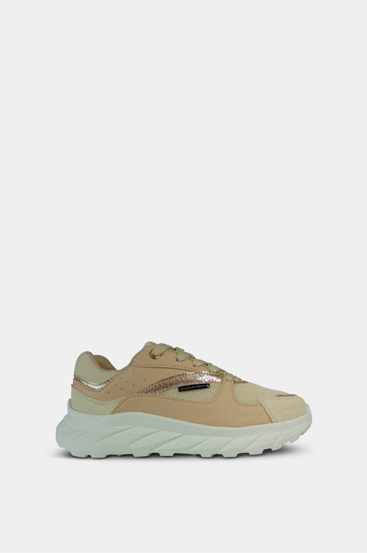 TENIS PARA MUJER MIDI PALO ROSA SANTORINI - vista lateral