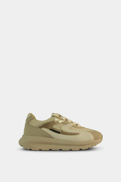 TENIS PARA MUJER MOKA DORADO SANTORINI - vista lateral