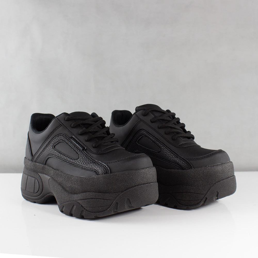 TENIS PARA MUJER NEMESIS NEGRO SANTORINI - vista 2