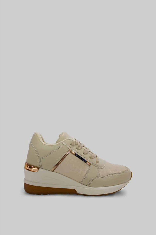 TENIS PARA MUJER SAMI BEIGE SANTORINI - vista principal