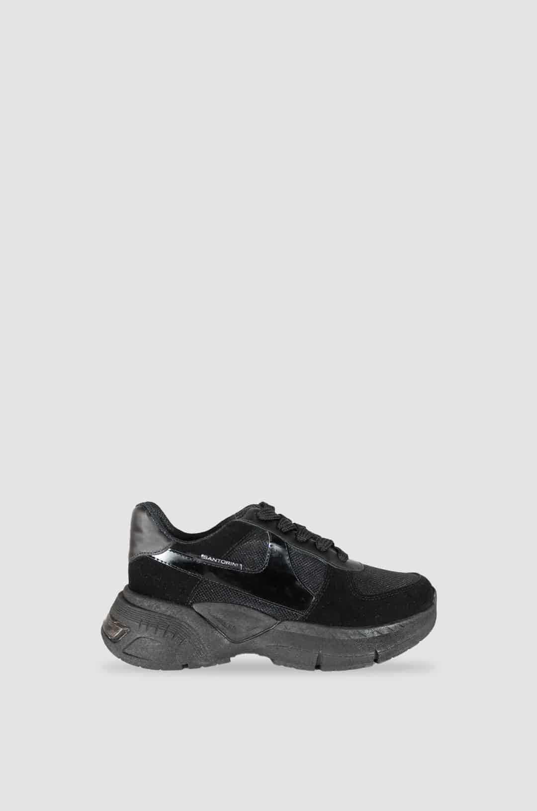 TENIS PARA MUJER SARA NEGRO SANTORINI - vista principal