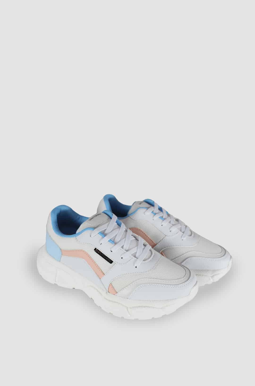 TENIS PARA MUJER SUSSY AZUL SANTORINI - vista 2
